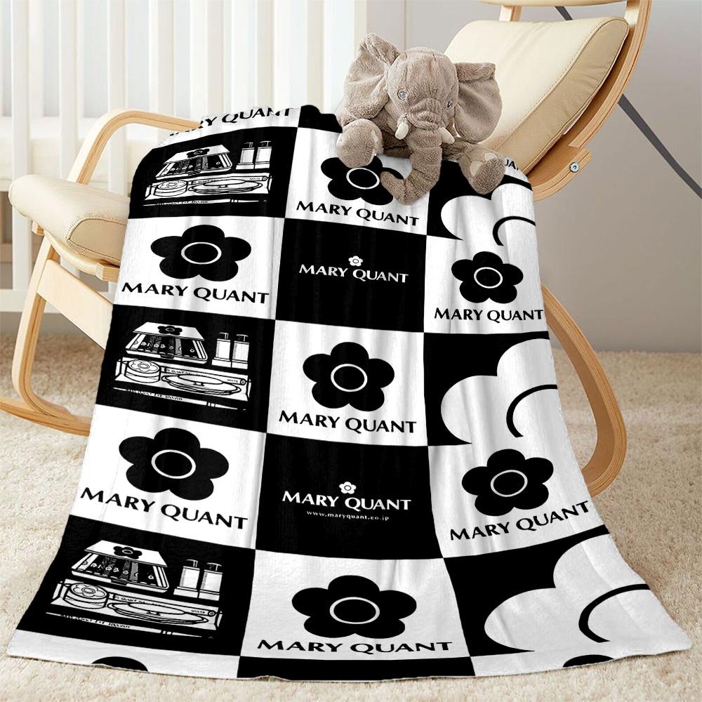 Flower Power Fashion Blanket Comfortable Perfect for Chair Sofa Office Chair for All Occasions Modern Style Gifts For Family Or Friends
