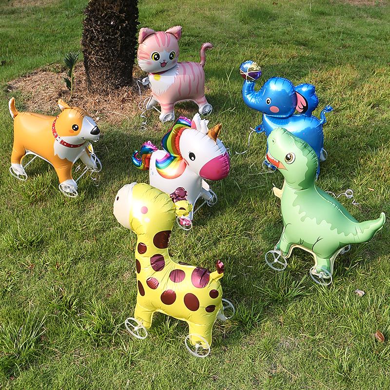 3D Cartoon Animal Balloon for Kids' Birthday & Outdoor Decor