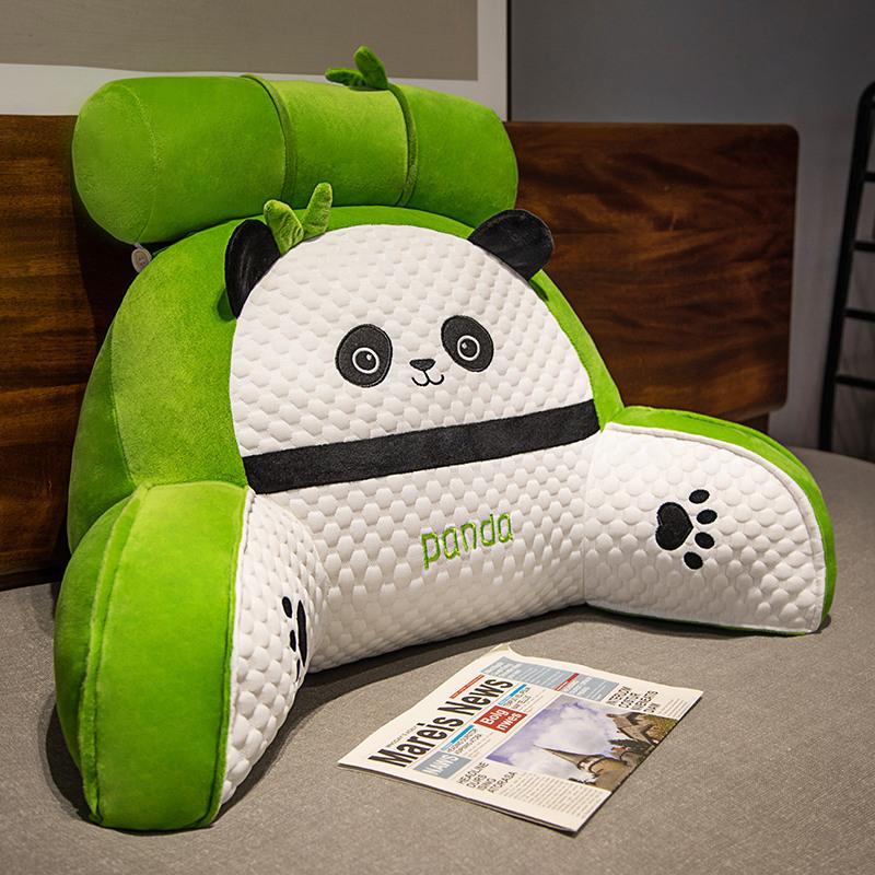 Cartoon Panda Detachable Washable Cushion Bedhead Pregnant Women's Waist Pillow Sofa Decorator Lumbar Support Chair Cushion