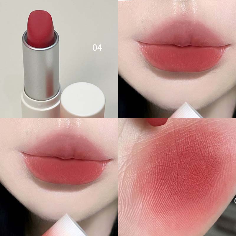HERORANGE yarn felt velvet fog matte lipstick fog face velvet color holding makeup lifting color whitening lipstick Full Size