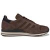 adidas Originals ZX 500 Nylon Suede Leather Sports Durable Low-Top Lifestyle Shoes Unisex Sneakers Dark-Brown GX9503
