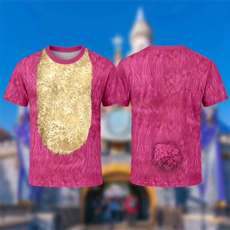 Sommer Mænds 3D Printet Rund Hals T-shirt