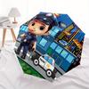 1pc Police Officer Themed High-quality Umbrella,Automatic Opening and Closing Umbrella,Multi-functional Umbrella G0811244