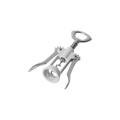 Pearl Metal Corkscrew, Bottle Opener, Smooth Operation, for Wine, Beer, Juice, White, Simple Use CC-1641