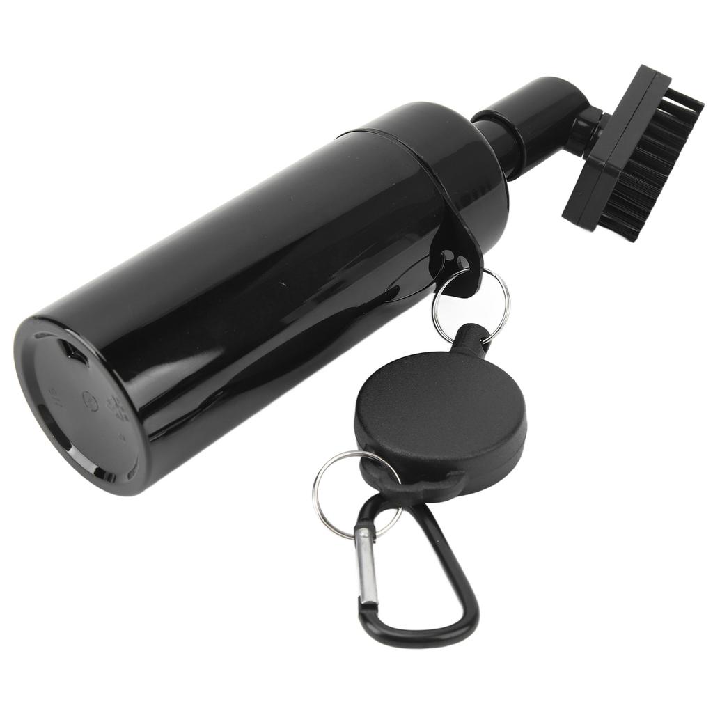 Golf Water Brush with Nylon Bristles 160ML Detachable Water Bottle Water Spray Golf Cleaning Tool