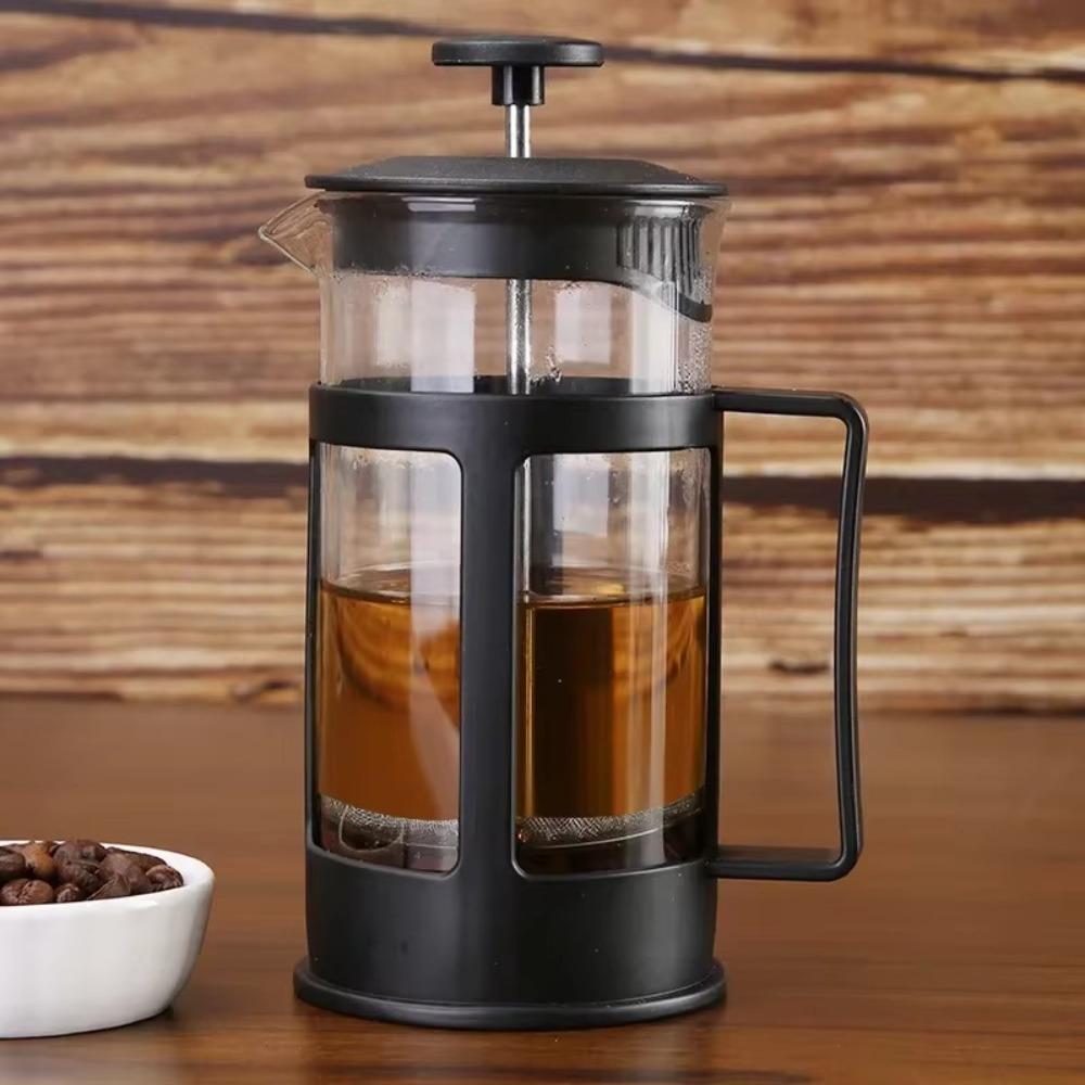 

Stainless Steel Hand Punch Coffee Pot 350ML/600ML Filter Mesh Tea Makers S