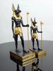 Retro Ägyptischer Anubis Gott Harz Statue Ornament, Touristensouvenir, Heimdekoration, Handyhalter, Kerzenhalter, Kühlschrankmagnet