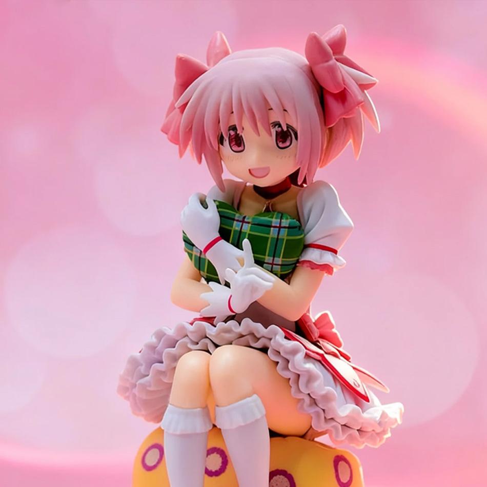 In Stock Magical Girl Madoka Anime Movie Merch | Cute Noodle Stopper - Collectible Series Figure, Desktop Decoration & Holiday
