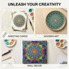 Acrylic Mandala Drawing Stencil Reusable Drawing Template Dot Art Circle Maker  Art Design