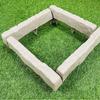 Stone Edging 8 - Piece Set , Imitation Stone Garden Border Fence for Landscape , PP