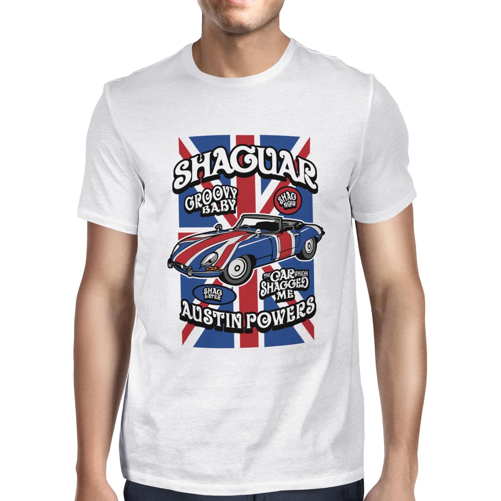 1Tee Mens Shaguar Car T-Shirt S