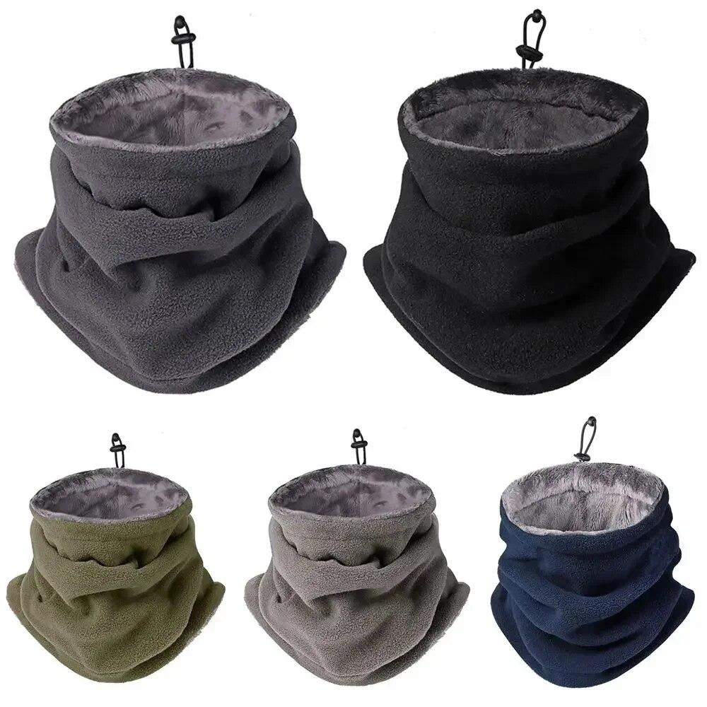 Winter Motorcyclewarm Mask Men Women Fleece Neck Outdoor Warmer Windproof Scarf Camping Hiking Balaclava Cycling Face Mask