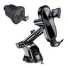 Car Phone Holder Mount 360 Rotatable Air Vent, Phone Mount for Car Metal Hook Clip Cellphone Holder for 4.7inch-7inch