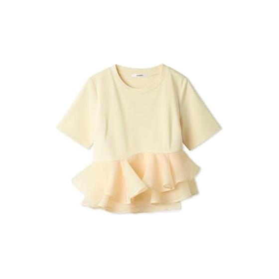 SNIDEL Docking Peplum Cut Pullover SWCT262007 Women s
