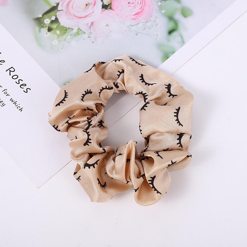 European & American Fashion Silk Hair Ties & Headbands for Women - Customizable Logo