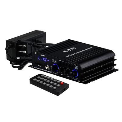 ORIGINCOM Surroundförstärkare Bluetooth-kompatibel 4 x 40W RCA Subwoofer Liten förstärkarkort Uppspelning 4-kanals ljudadapter ingår LPS299 4.1ch