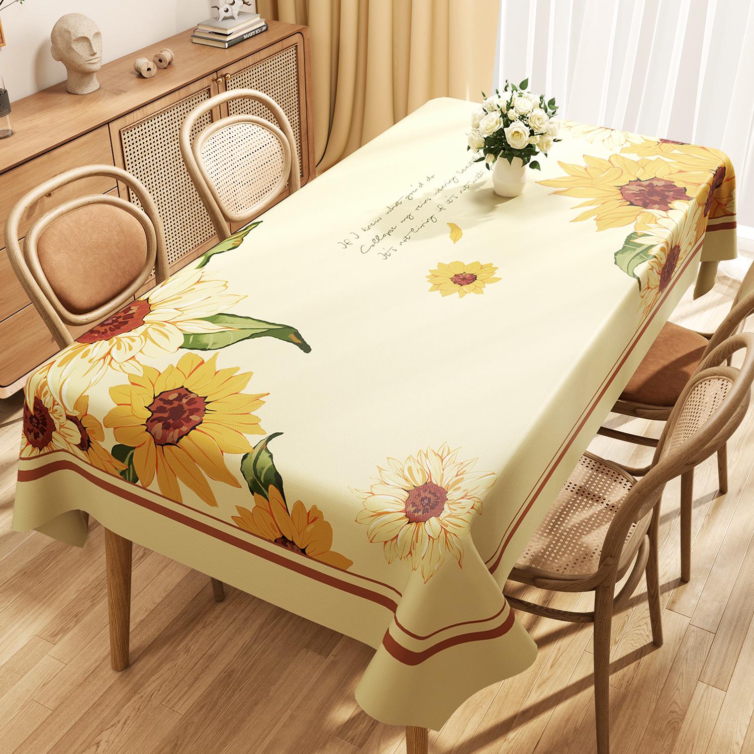 

Роскошная водонепроницаемая, маслостойкая, противоожоговая ПВХ-скатерть для прямоугольных журнальных столиков 90*140 cm