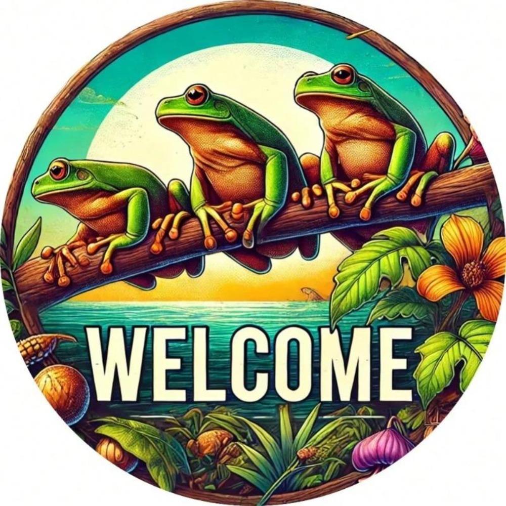 Premium Tin Wall Art for Bedroom Bar Decor Easy Hang Durable Metal