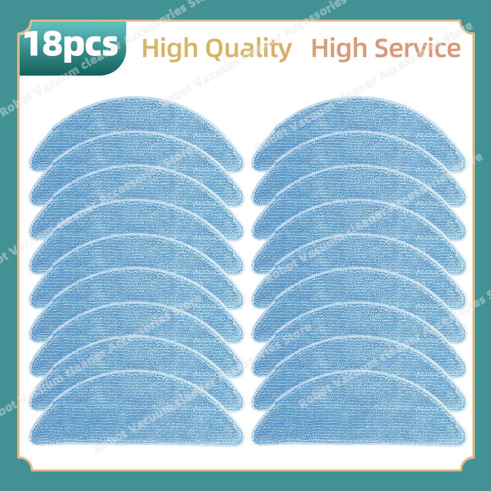 Compatible For ( iLife V9 / V9 Pro / G9 / G9 Pro / A12 Pro ) Parts Side Brush Mop Cloth Dust Bag Replacement Accessories