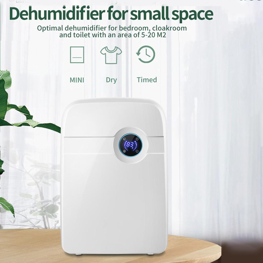 72W 2500ML Electric Dehumidifier Air Dryer Remote Control Home Mute LED Screen Double Drainage System Multifucntion Purifier EU Plug