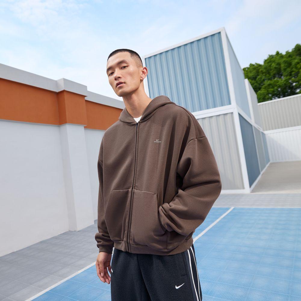 Куртки Nike Мужские Коричневые С капюшоном Умеренные Другие M