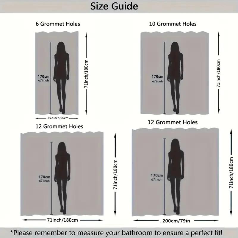 Pink Bow Shower Curtain Polyester Waterproof Fashion 1pc/3pcs/4pcs Bathroom Floor Mat Toilet Set Bath Accessories Mildew Proof