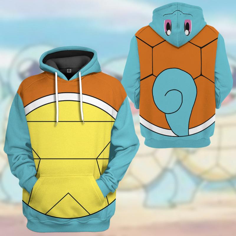 2024 Frühling Herbst Damen Hoodie Potdemiel Pikachu Cartoon Hoodie 3D Druck Pullover Trendy Weibliche Streetwear Pokémon Kleidung Oberteile