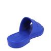 Salvatore Ferragamo Giuneva Logo Embossed Slides Blue
