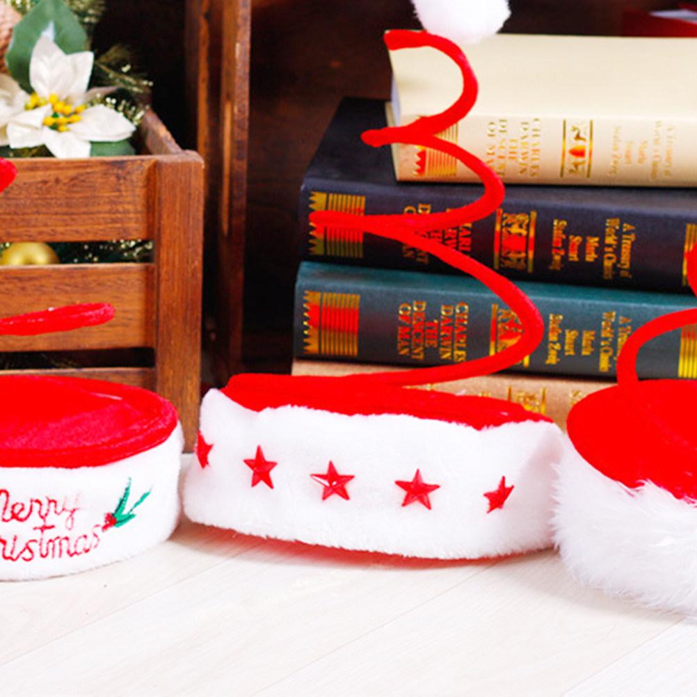Christmas Spring Hat Premium Lightweight Festive Party Accessory for Holiday Gathering Stage Performance Photo Props Gift