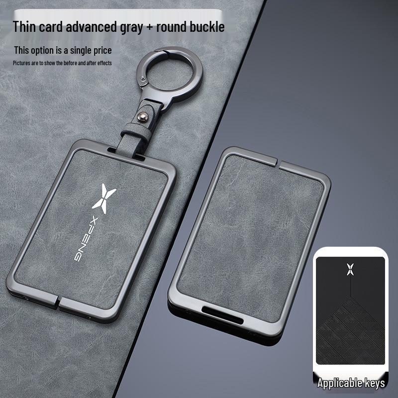 Xiaopeng P7 Key Case for G6/P5/G3I/G9 NFC – Metal Car Buckle Holder