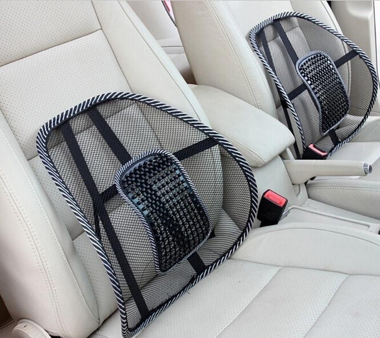 Car Seat Chair Massage Back Lumbar Support Pad Office Mesh Cushion