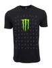 ЧОРНА УНІСЕКС ФУТБОЛКА З ЛОГОТИПОМ MONSTER ПО ВСЬОМУ ПОЛЮ ONE INDUSTRIES