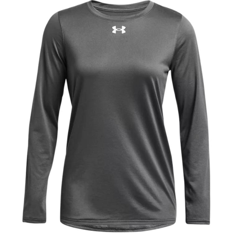 Under Armour Tech Regular T Shirt Women s Gray 1376852-025 LG