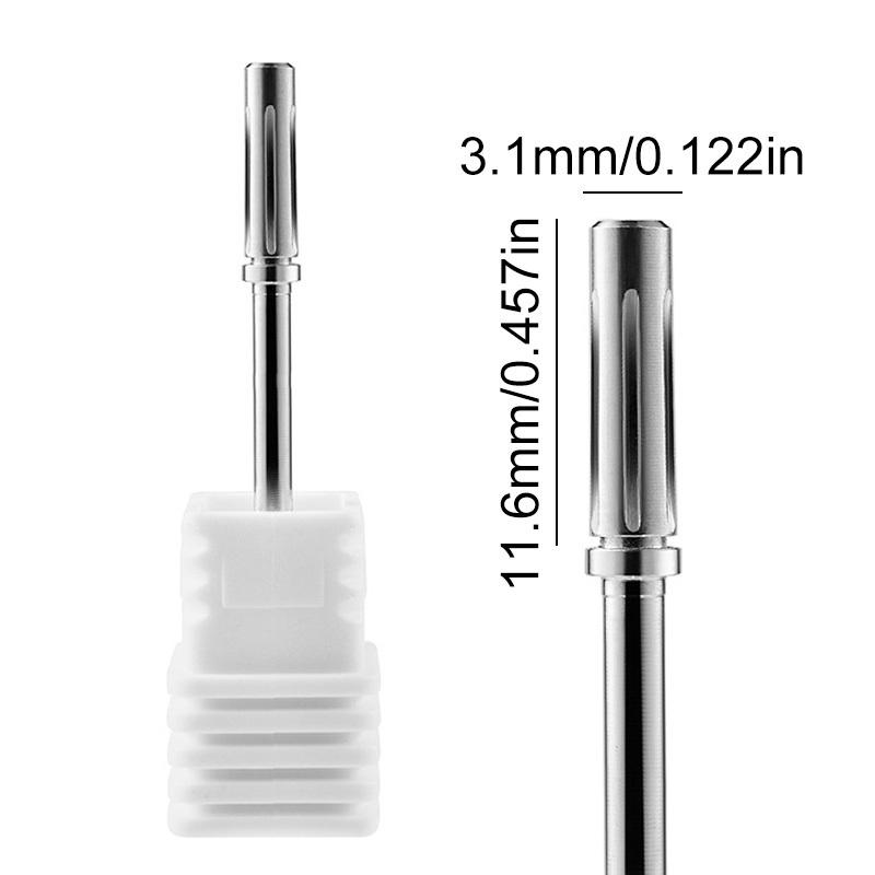 Diamond Milling Cutter Nail Drill Bits Set For Manicure Accessory Pedicure Eletric Machine Nail Bit Brush Burr Tool
