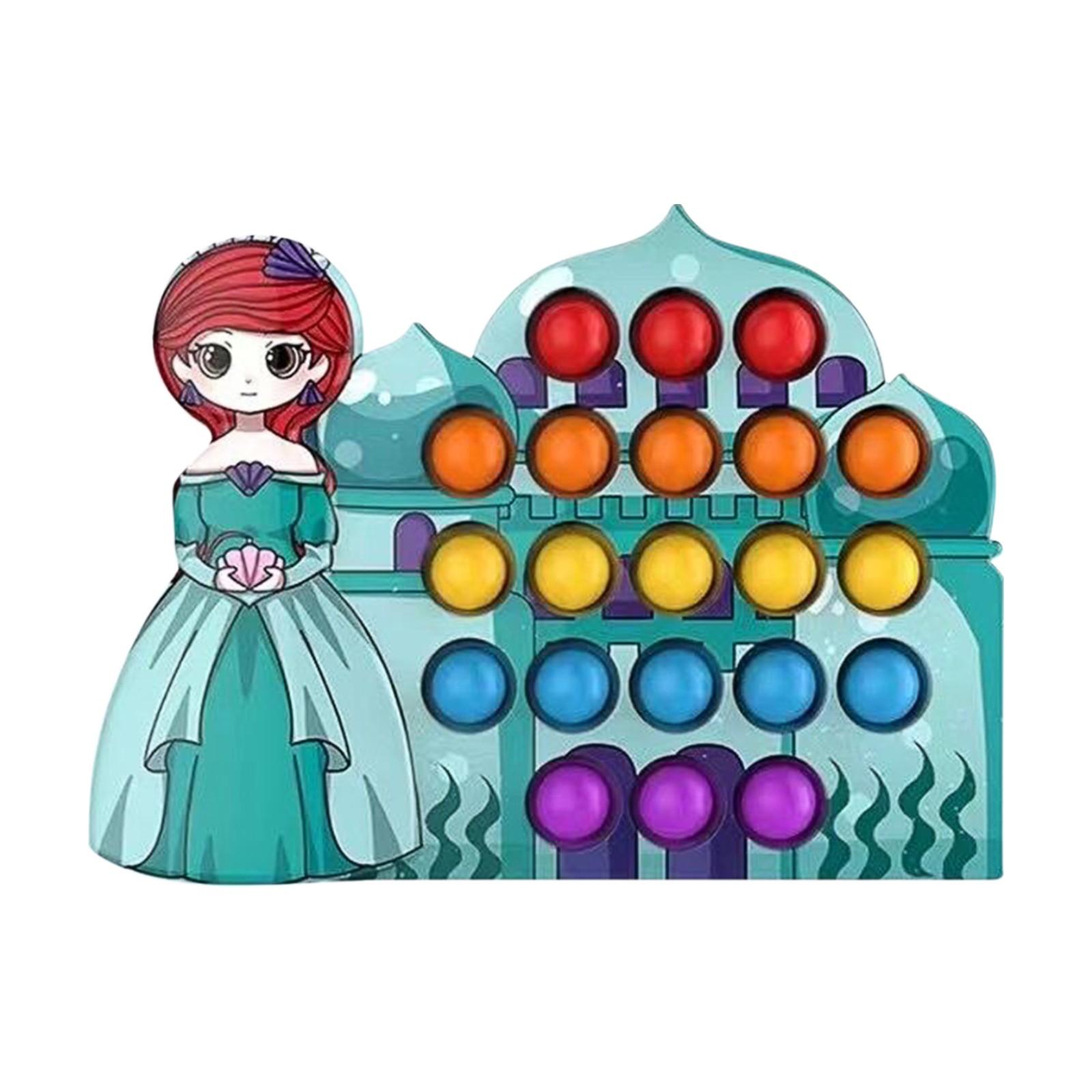 

Силиконовая настольная игрушка-головоломка для сенсорной декомпрессии One Size