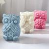Owl Candle Silicone Mold Handmade Soap Moulds for Candle Making DIY Resin Crafts Rose Scented Candle Resin Mold