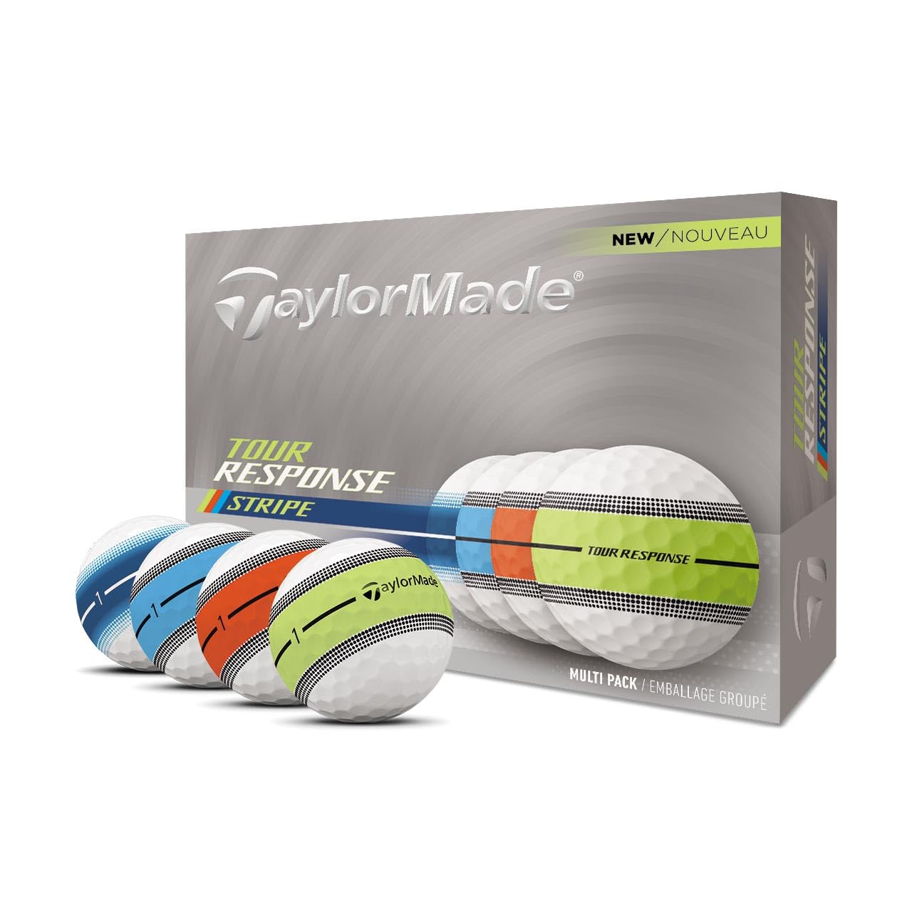 

TaylorMade Golf 2025 Tour Response Stripe Мультипак 1 Дюжина