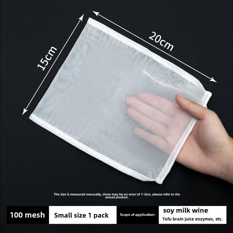 Ultra-Fine Kitchen Filter Bag for Drain, Soy Milk, and More