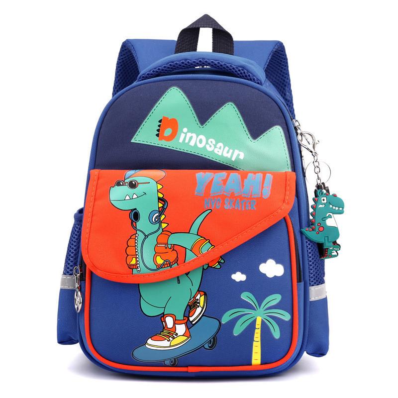 Adorable Cartoon Kids Backpack For Boys And Girls Nylon Lightweight Cute School Bag