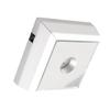 LED Lamp Base Stand Holder for   Acrylic Statue Artware Display Silver
