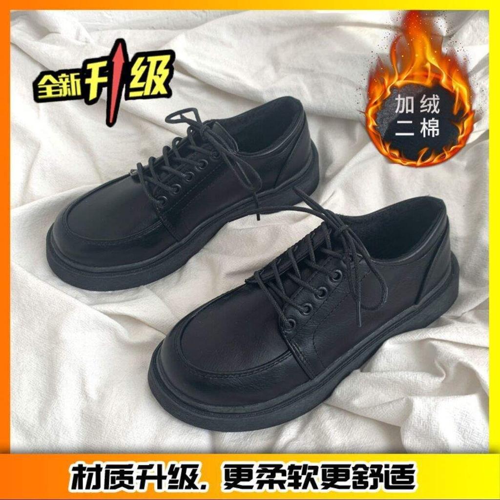 Small leather shoes women's British style autumn four seasons Japanese jk uniform students Korean version flat single shoes tide