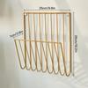 Metal Wall Files Folder Iron Wire Door Hanging Organizers Book Newspaper Storage Rack  For Home