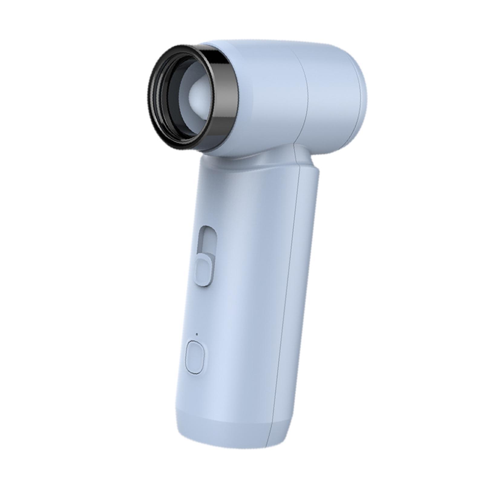 Кемпинговый вентилятор, охлаждающий вентилятор, легкий, большой мощности, беспроводной фен светло-синий