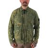 Stone Island SS22 Splash Effect Polo Collar Zip Jacket Men Jacket Green 761512122-V0058