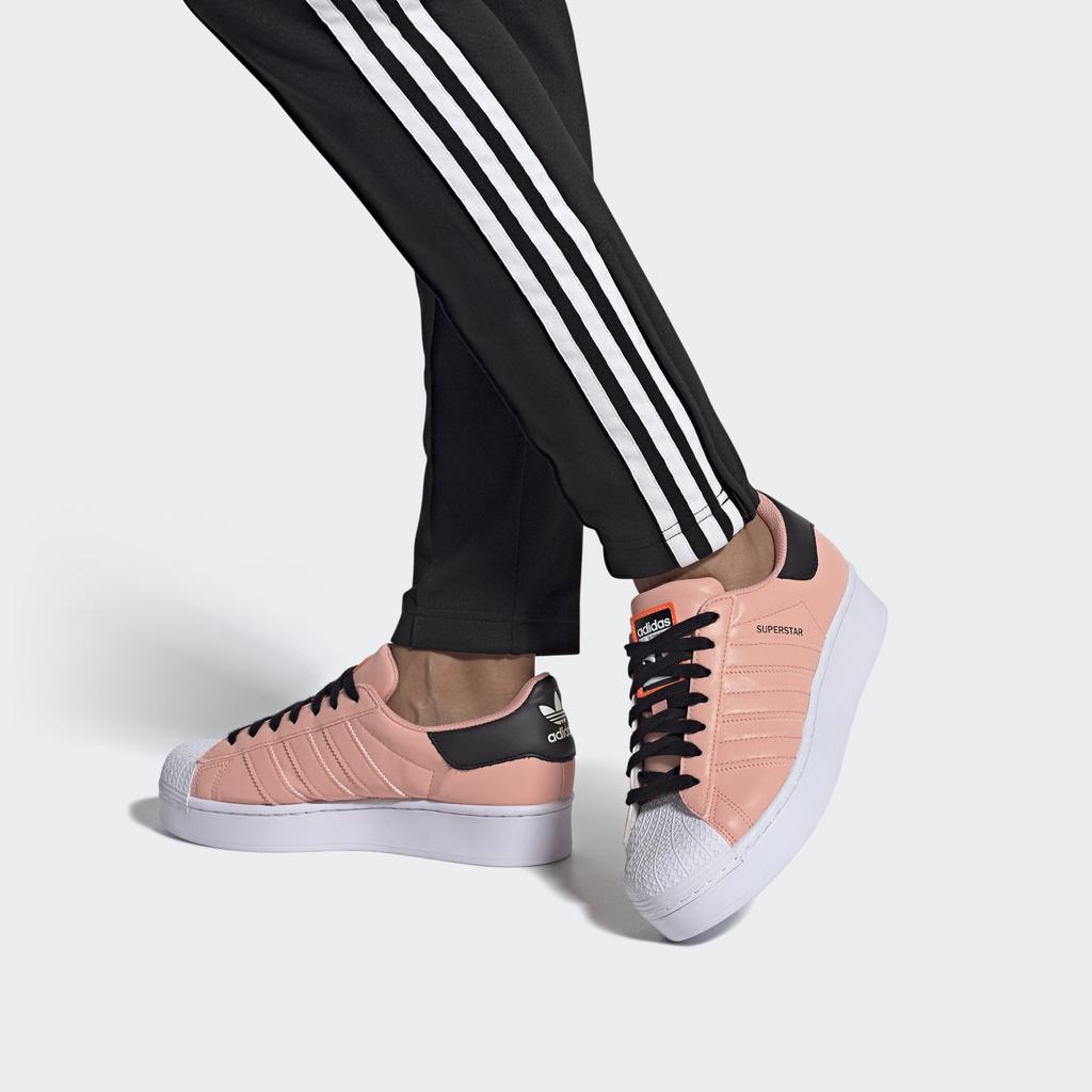 adidas Originals Superstar Bold Sneaker da Donna Rosa Arancio FW3573