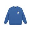 New MLB Old Flower Sweatshirts Unisex Blue 3AMTM0114-50BLD