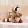 Cute Squirrel Plush Toy Raccoon Doll Stuffed Animal Toy for Kids Girls Birthday Gift Home Decor Plush Squirrel Plush Raccoon