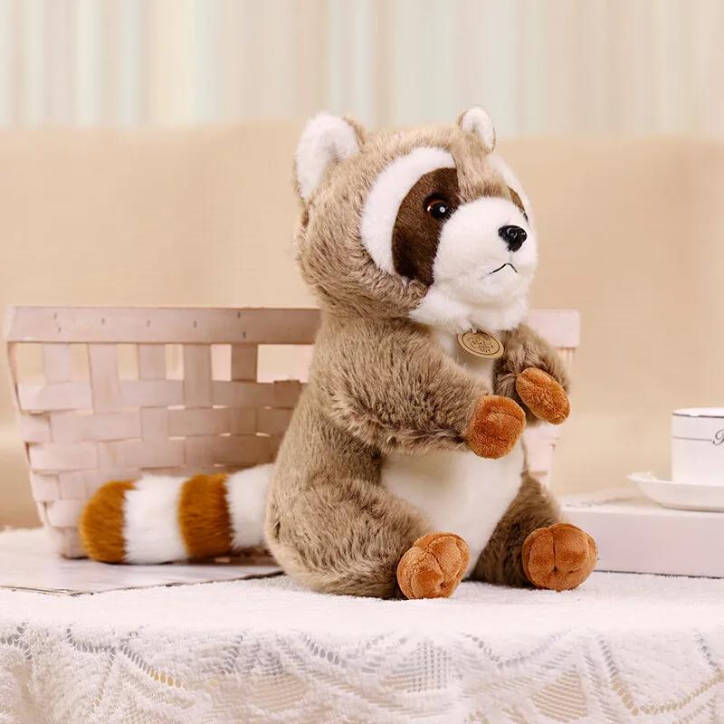 Cute Squirrel Plush Toy Raccoon Doll Stuffed Animal Toy for Kids Girls Birthday Gift Home Decor Plush Squirrel Plush Raccoon