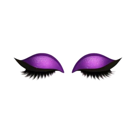1/2/3/4/5 Pairs Lazy Eye Shadow Eyelash Patch 2-in-1 Eyeshadow Eyelashes Makeup Stickers