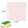 3PCS Microfiber Cleaning Rag Cloth Coral Fleece Clean Cloths Super Absorbent Microfibre Dish Towel Polishing Cleaning